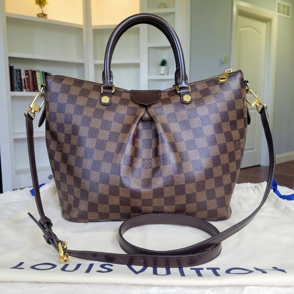 Louis Vuitton Handbags - 💕Authentic LV SIENA MM Satchel Damier Ebene
